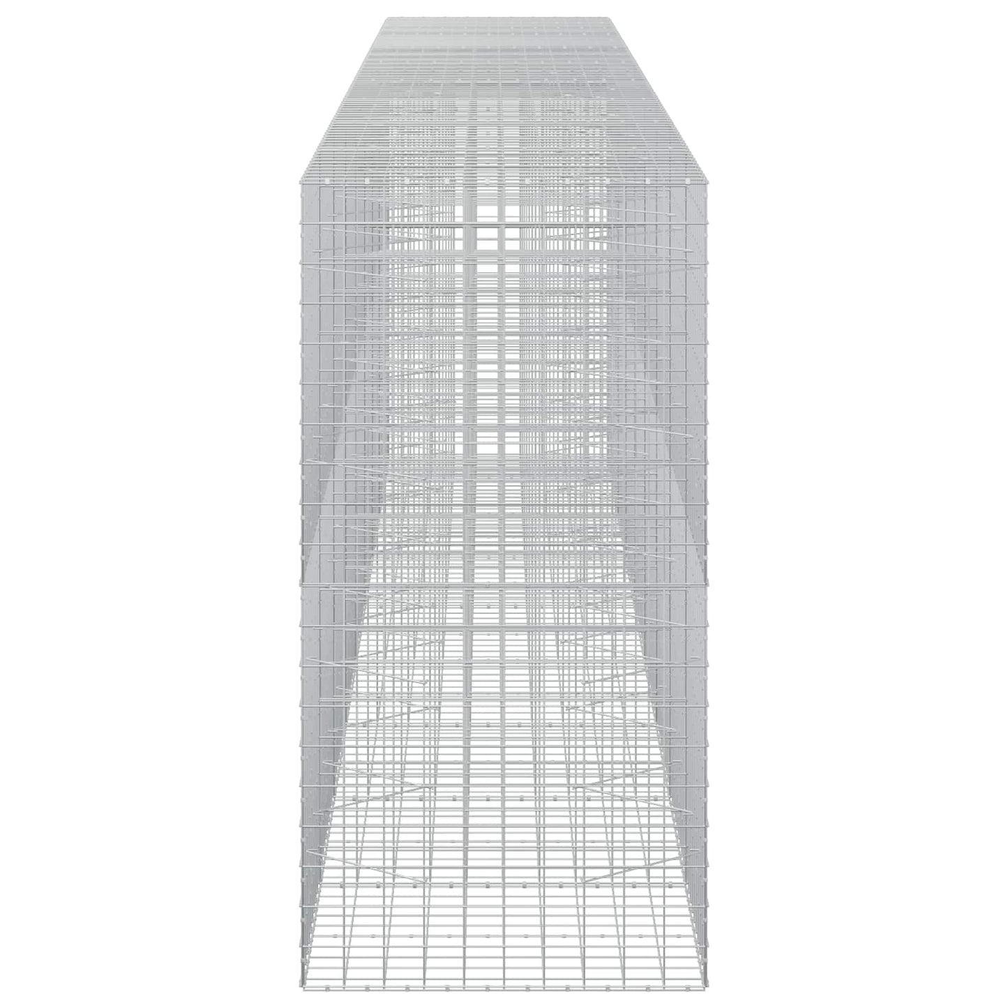 vidaXL Γκαμπιόν με σύρμα 5 mm και πλέγμα 10x10 cm 850x100x200 εκ
