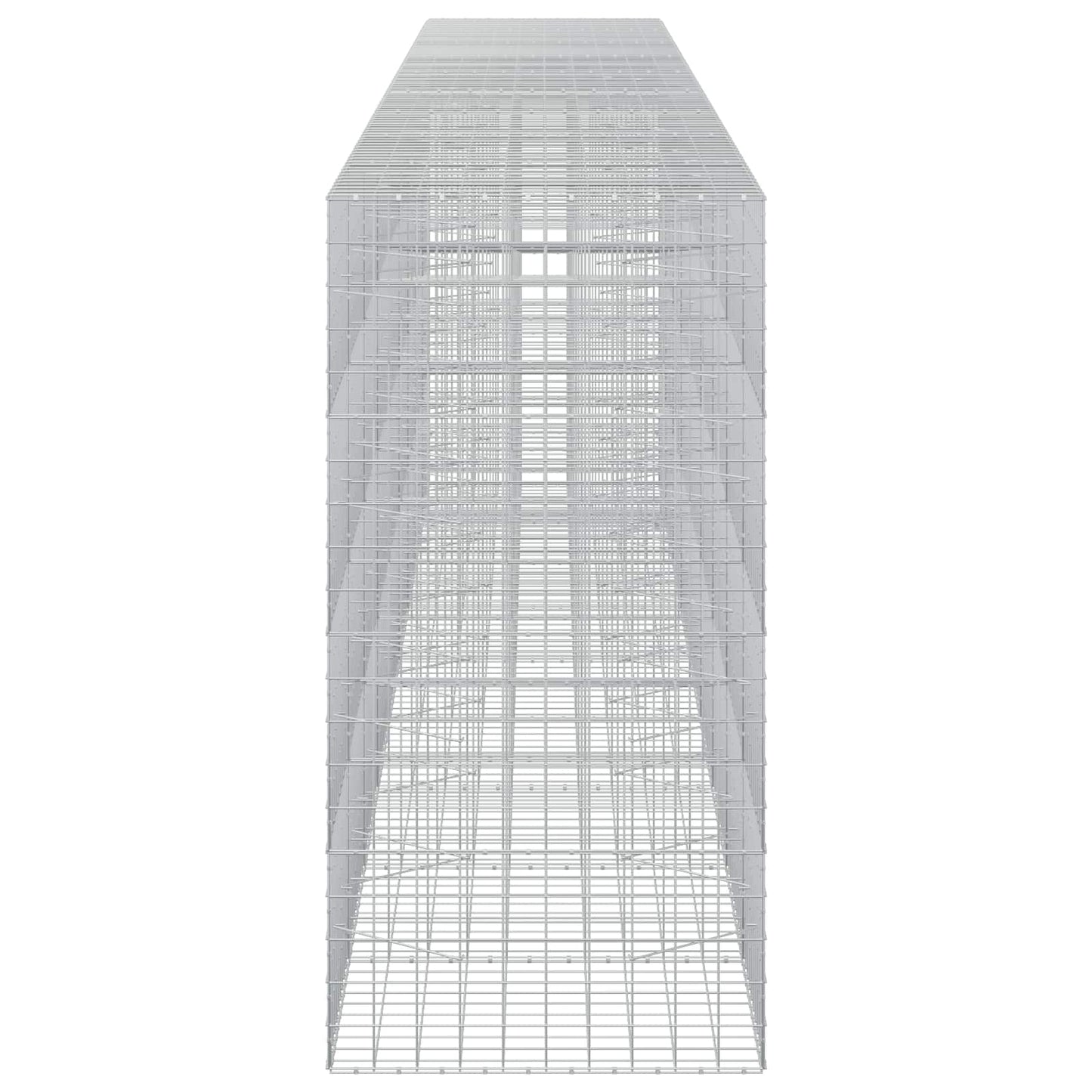 vidaXL Γκαμπιόν με σύρμα 5 mm και πλέγμα 10x10 cm 900x100x200 εκ