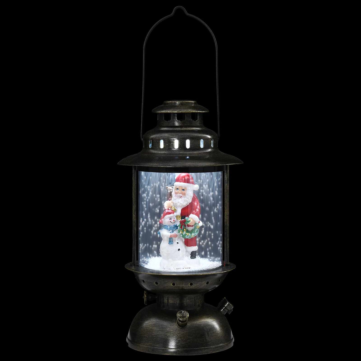 vidaXL Christmas Lantern ESPOO Ψυχρό λευκό Ø 21 x 40,5 cm