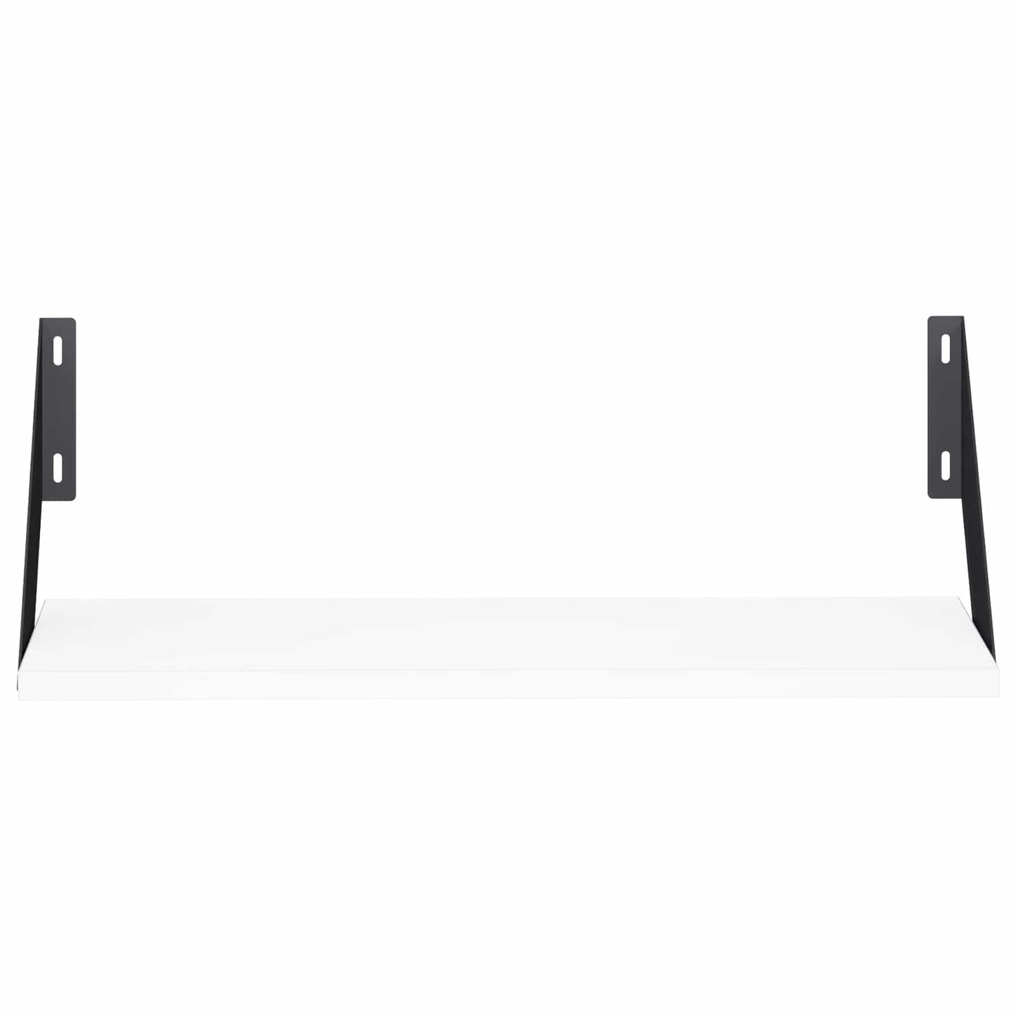 vidaXL Ράφια Τοίχου 2 τμχ. Λευκό 50 x 20 x 17 cm