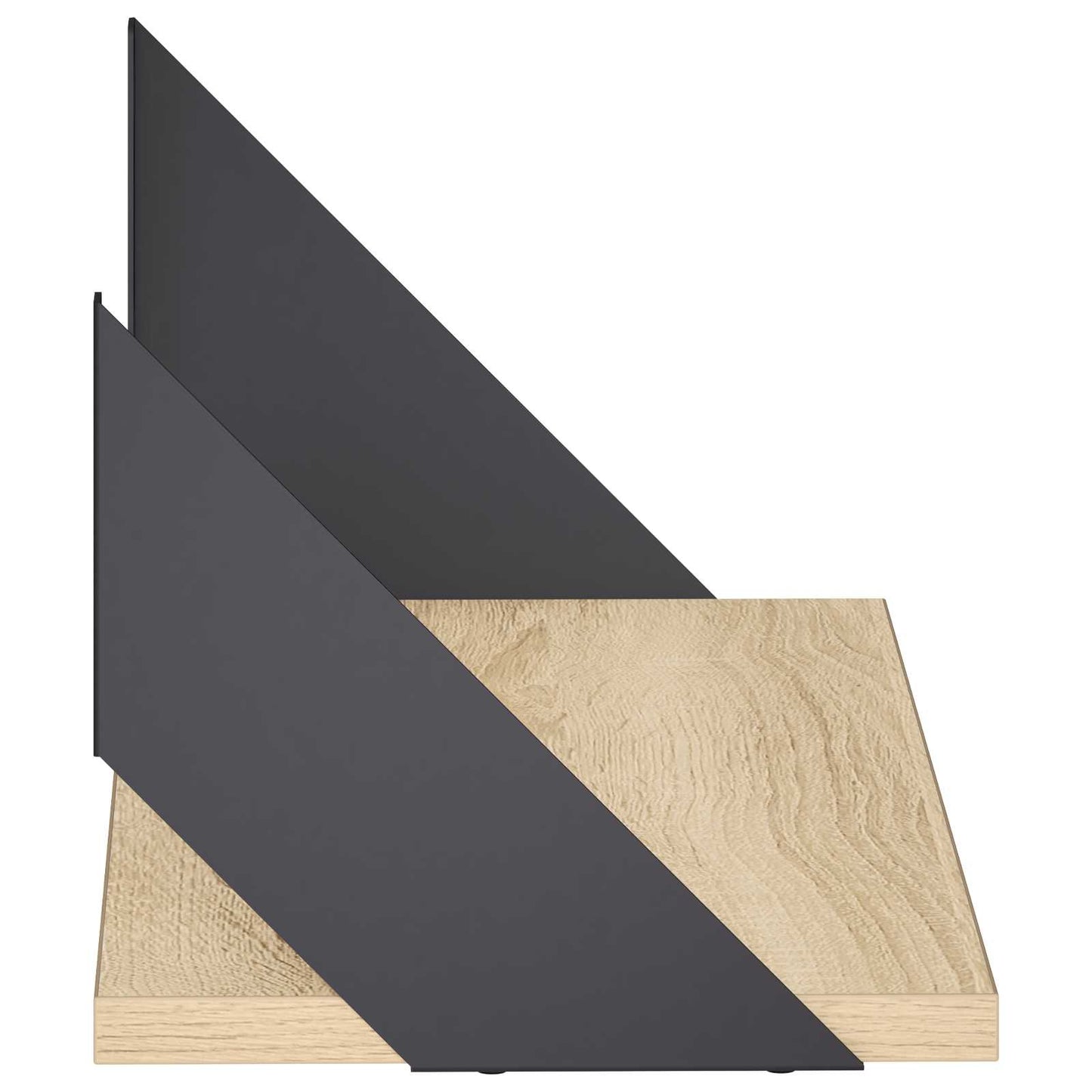 vidaXL Ράφια Τοίχου 4 τμχ. Sonoma Δρυς 50 x 20 x 17 cm