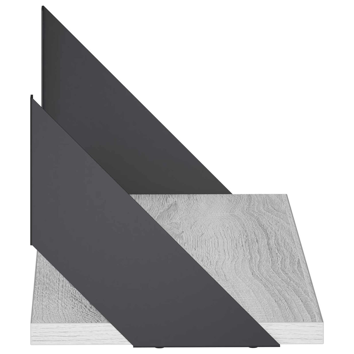 vidaXL Ράφια Τοίχου 2 τμχ. Γκρι Sonoma 50 x 20 x 17 cm