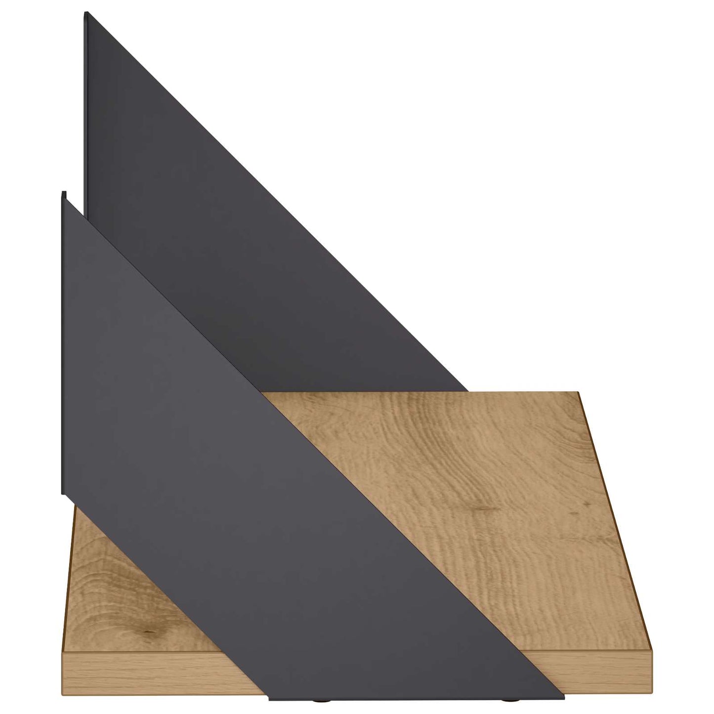 vidaXL Ράφια Τοίχου 4 τμχ. Artisan Δρυς 50 x 20 x 17 cm