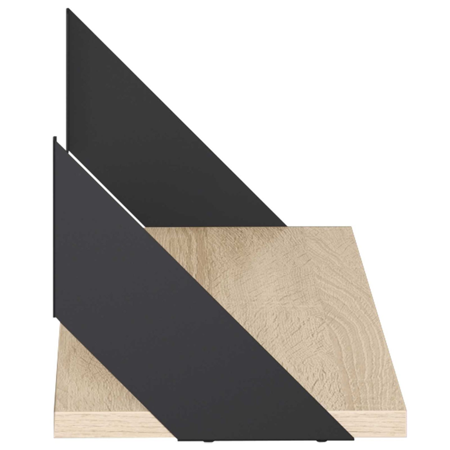 vidaXL Ράφια Τοίχου 4 τμχ. Sonoma Δρυς 60 x 20 x 17 cm