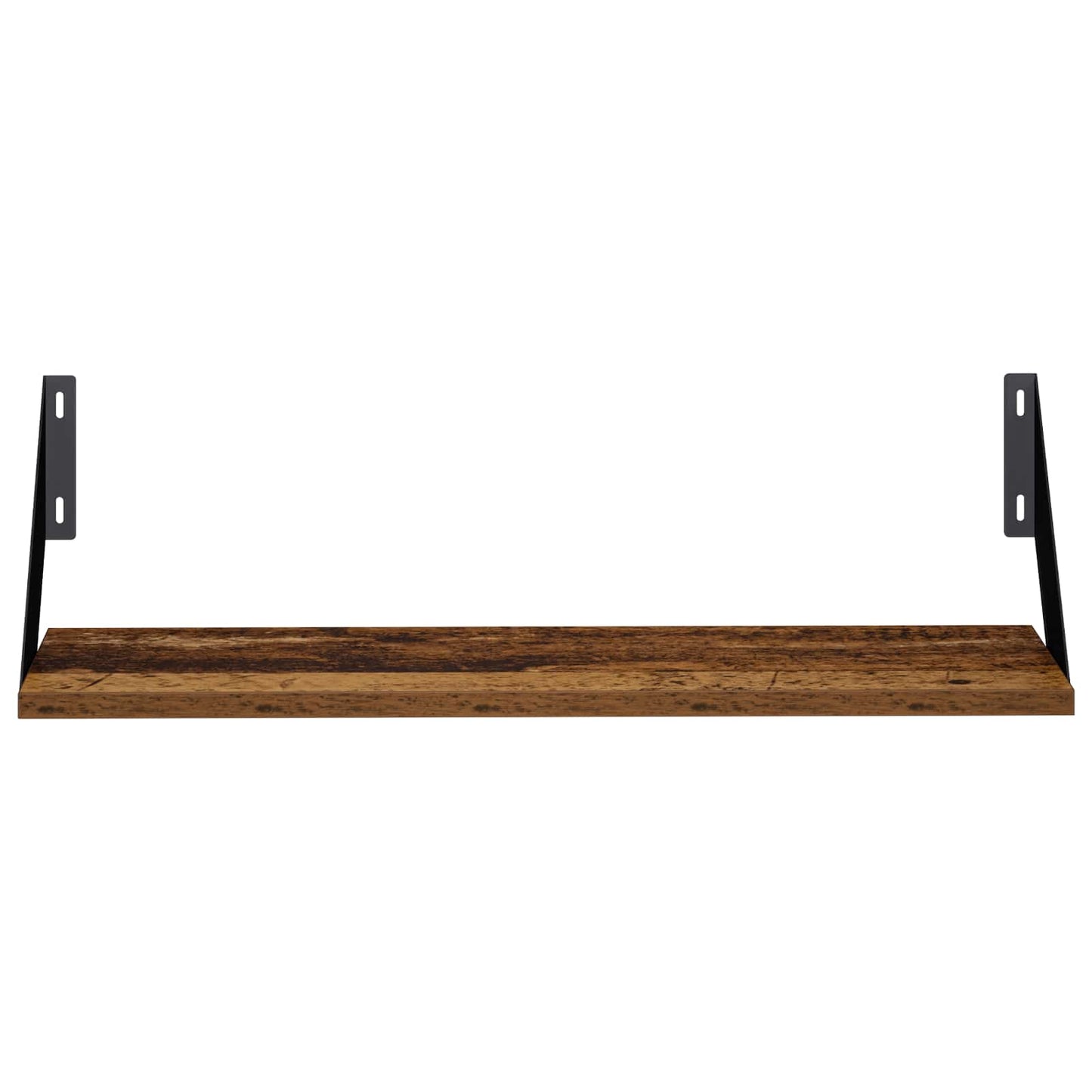 vidaXL Ράφια Τοίχου 2 τμχ. Παλαιωμένο ξύλο 60 x 20 x 17 cm