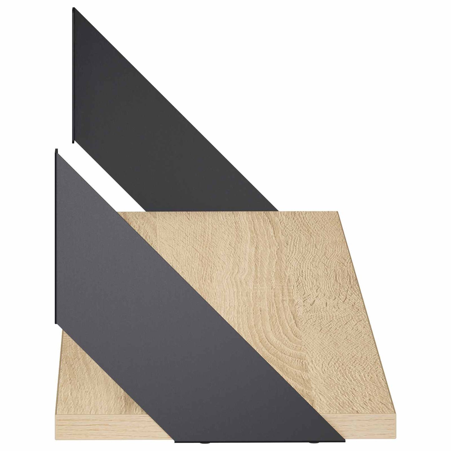 vidaXL Ράφια Τοίχου 2 τμχ. Sonoma Δρυς 70 x 20 x 17 cm