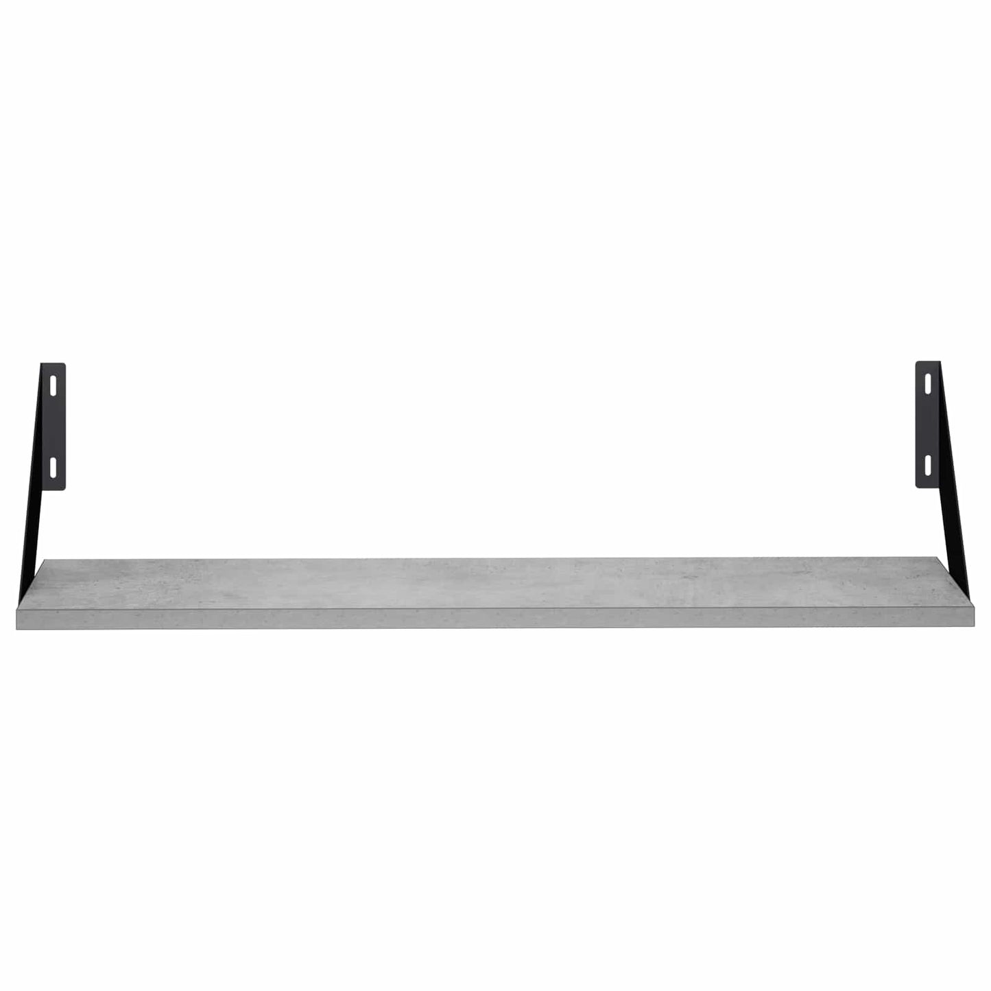 vidaXL Ράφια Τοίχου 4 τμχ. Γκρι Σκυροδέματος 70 x 20 x 17 cm
