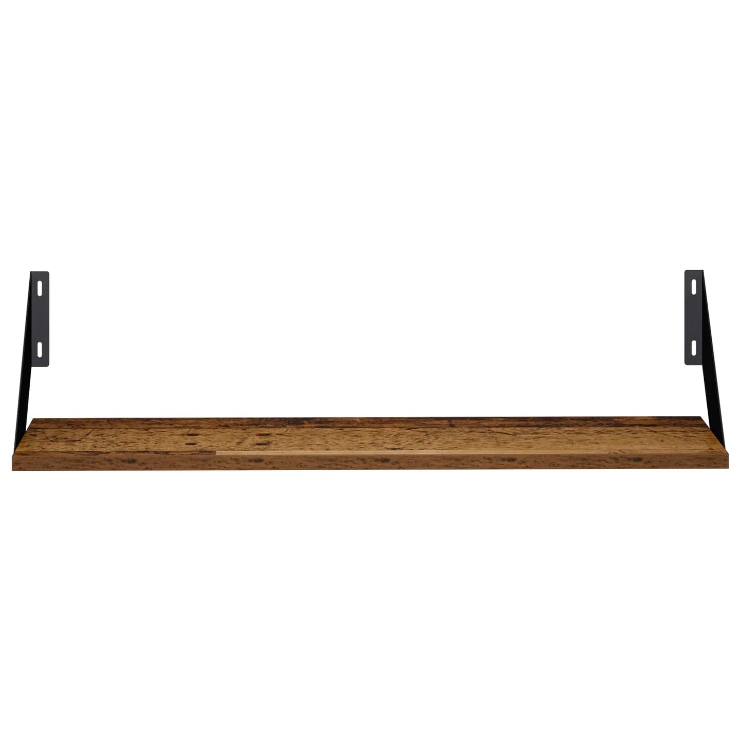 vidaXL Ράφια Τοίχου 2 τμχ. Παλαιωμένο ξύλο 70 x 20 x 17 cm