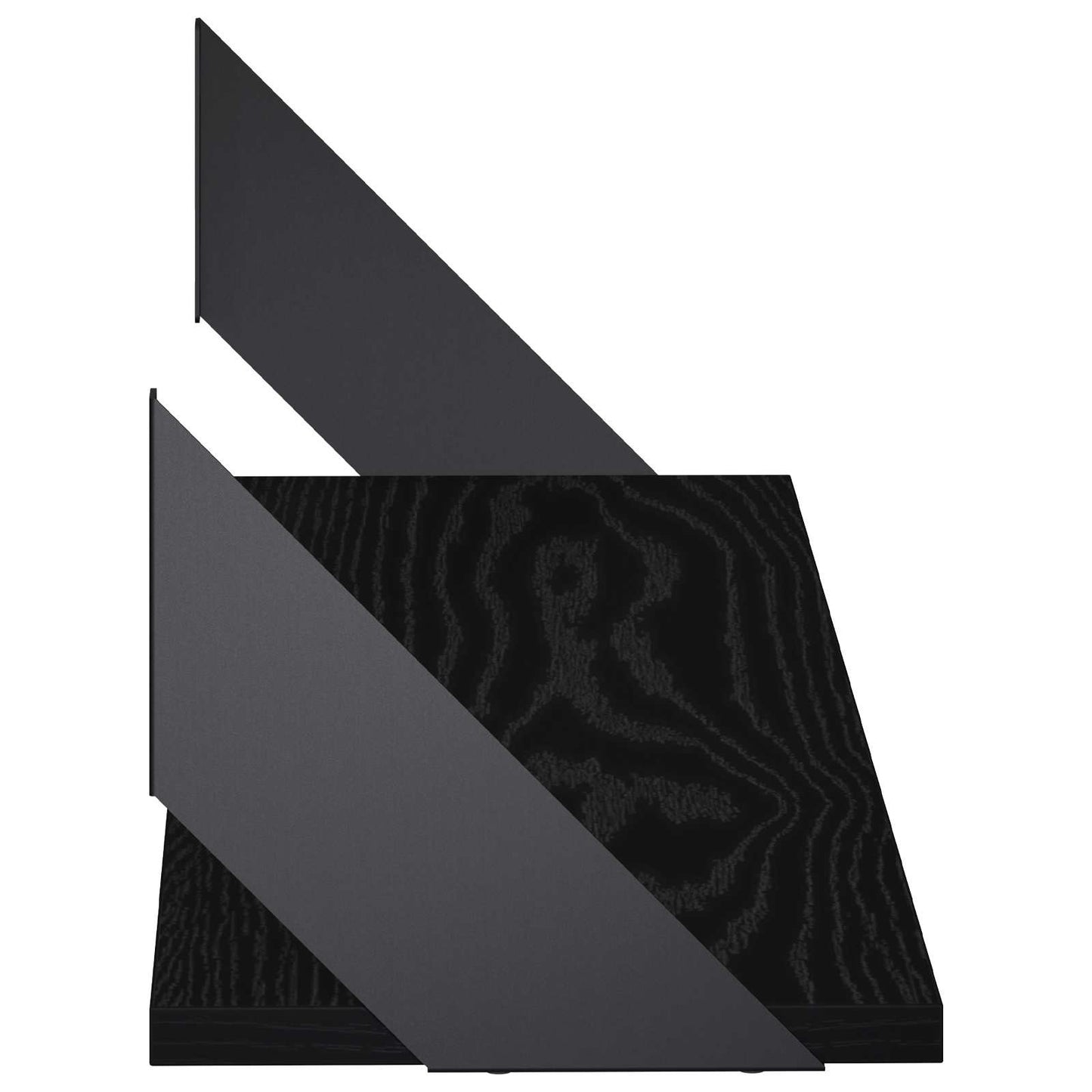 vidaXL Ράφια Τοίχου 2 τμχ. Μαύρη Δρυς 80 x 20 x 17 cm
