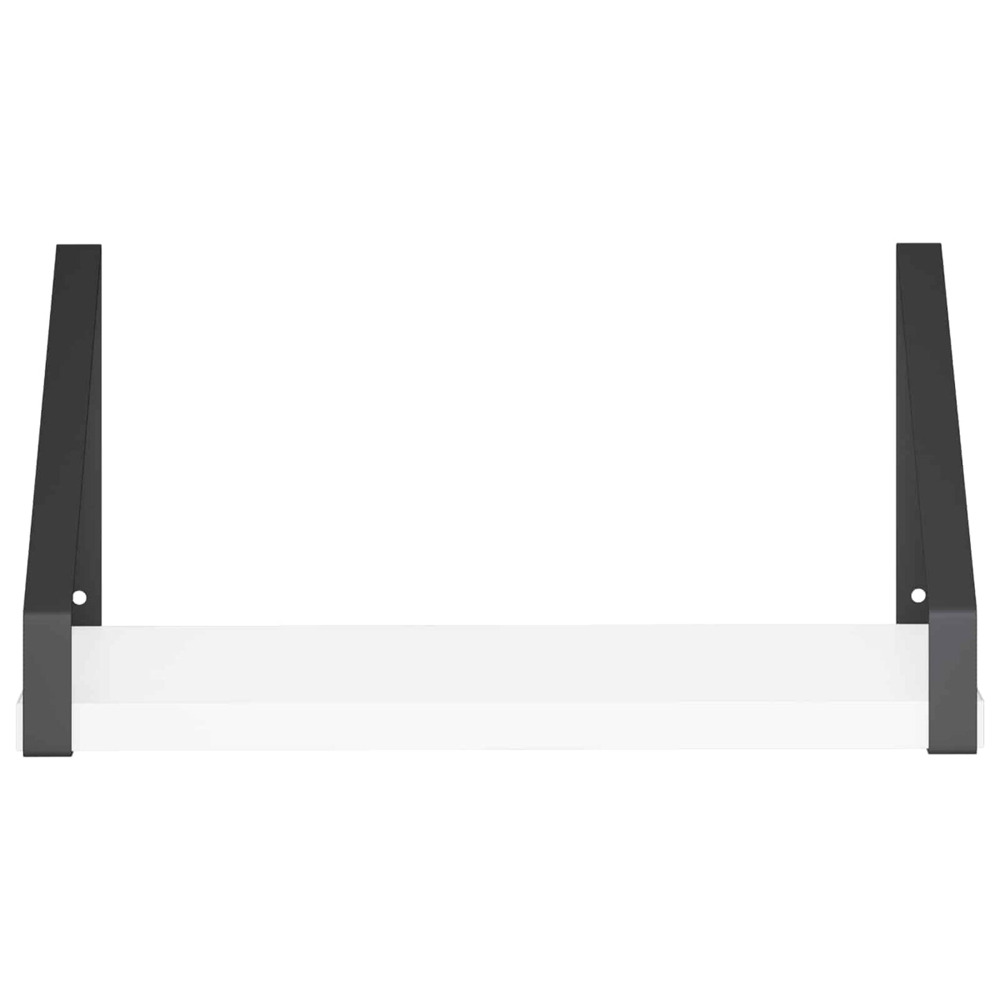 vidaXL Ράφια Τοίχου 2 τμχ. Λευκό 30 x 16 x 15,5 cm