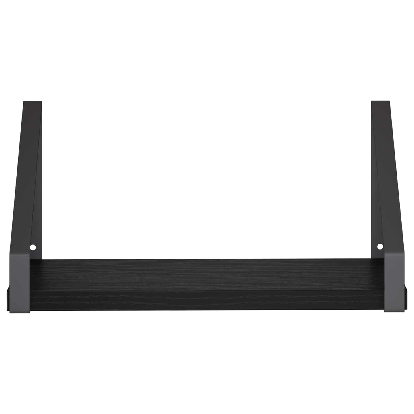 vidaXL Ράφια Τοίχου 4 τμχ. Μαύρη Δρυς 30 x 16 x 15,5 cm