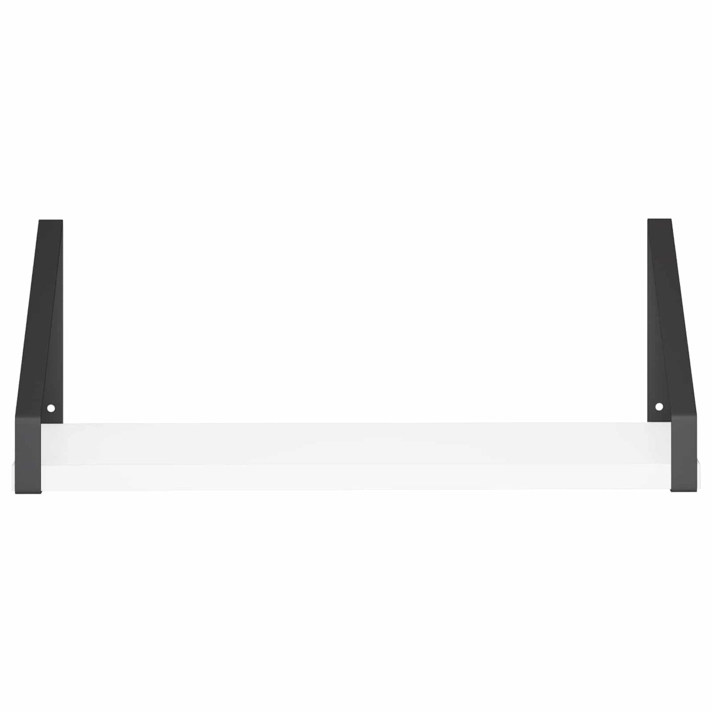 vidaXL Ράφια Τοίχου 2 τμχ. Λευκό 40 x 16 x 15,5 cm