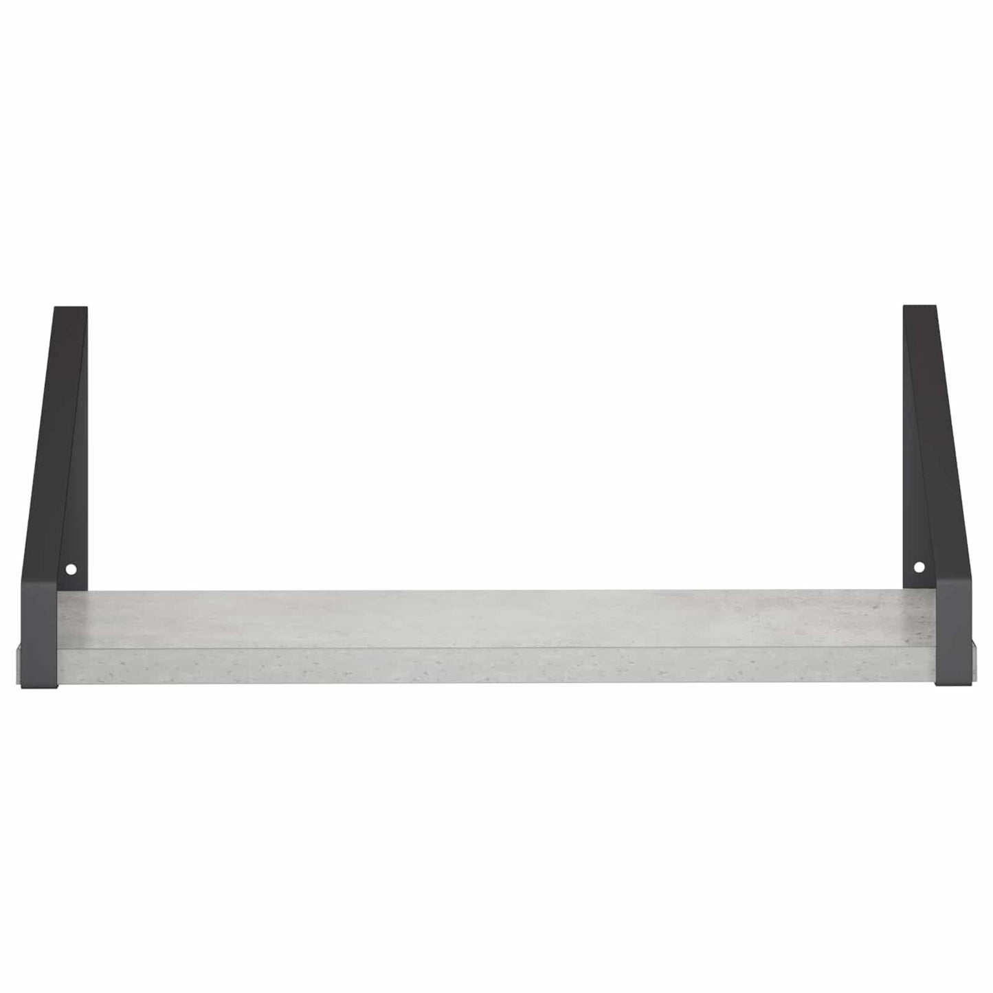 vidaXL Ράφια Τοίχου 2 τμχ. Γκρι Σκυροδέματος 40 x 16 x 15,5 cm