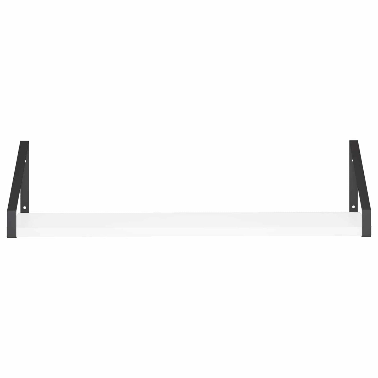 vidaXL Ράφια Τοίχου 4 τμχ. Λευκό 60 x 16 x 15,5 cm