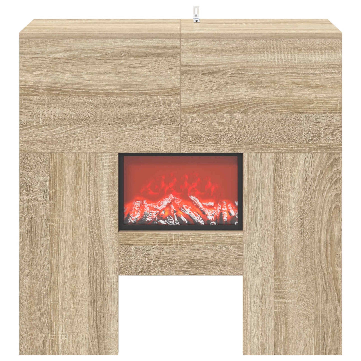 vidaXL Ηλεκτρικό τζάκι Sonoma 75 x 24,5 x 75 cm Επεξεργασμένο ξύλο