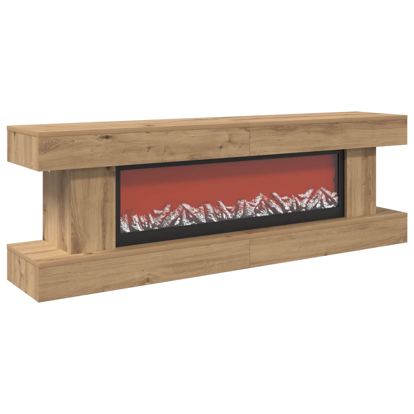 vidaXL Ηλεκτρικό τζάκι Artisan Δρυς 150 x 30 x 50 cm