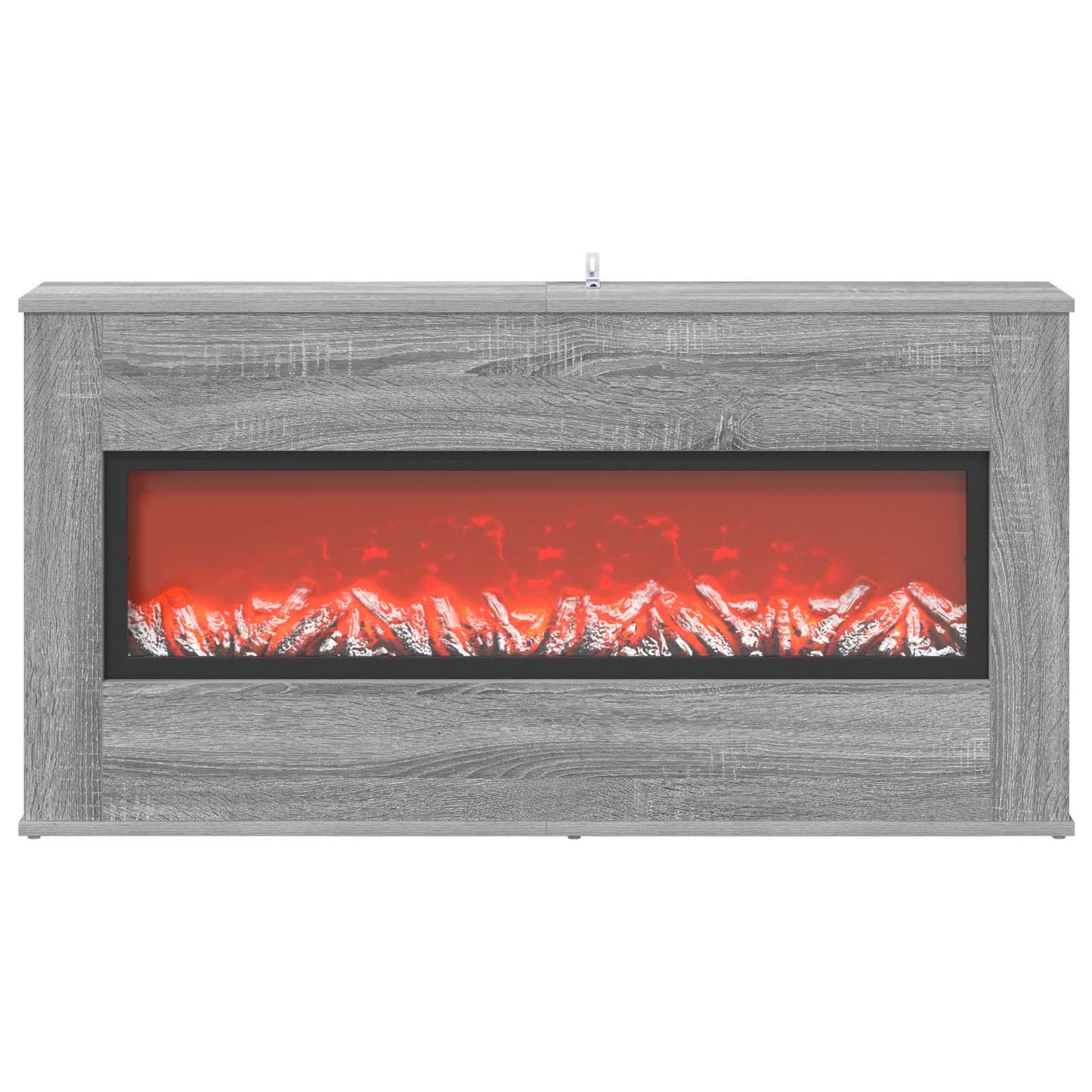 vidaXL Ηλεκτρικό τζάκι Γκρι Sonoma 114 x 18 x 58,5 cm