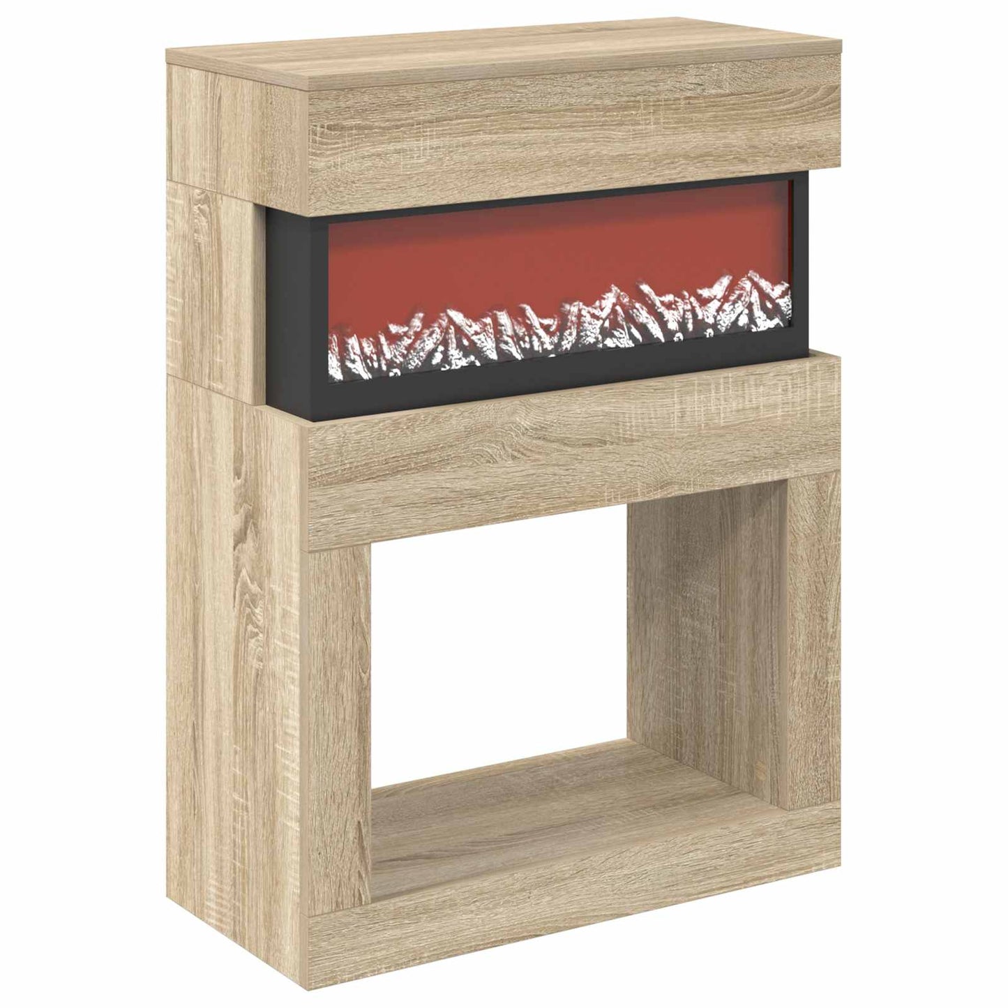 vidaXL Ηλεκτρικό τζάκι Sonoma 64 x 30 x 87 cm Επεξεργασμένο ξύλο